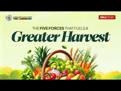 GREATER HARVEST || 20TH MAY  2026 || RCCG LSC DERBY  || BIBLE STUDY || ELIJAH OLATUNJI